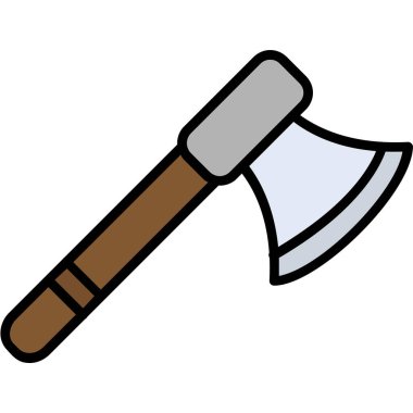 Balta ağ simgesi, vektör illüstrasyonu 