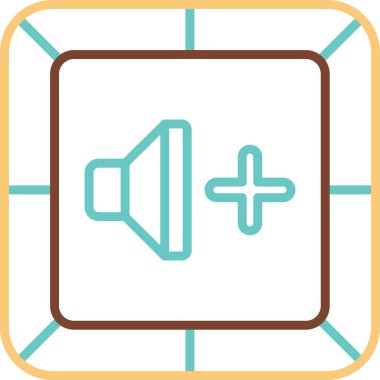 Ağ simgesini, vektör illüstrasyonunu yükselt