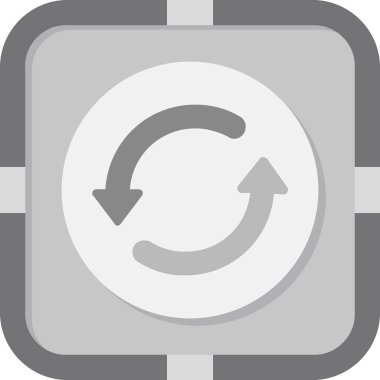 Web simgesi, vektör illüstrasyonunu tekrarla