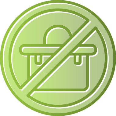 İşsizlik simgesi, vektör illüstrasyonu 