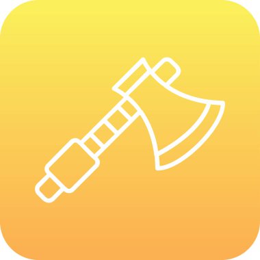 Balta ağ simgesi, vektör illüstrasyonu 