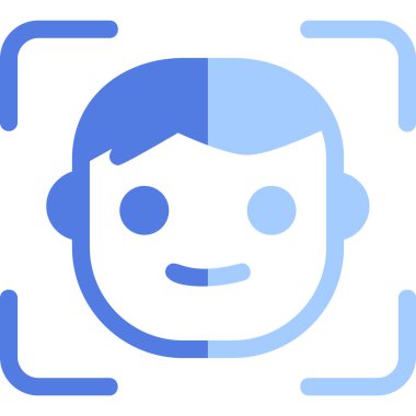 avatar erkek kullanıcı simgesi, yüz kimliği 