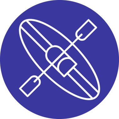 Kano. Web simgesi basit illüstrasyon