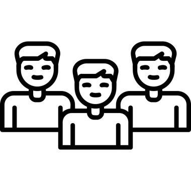grup insan simgesi, özet biçimi