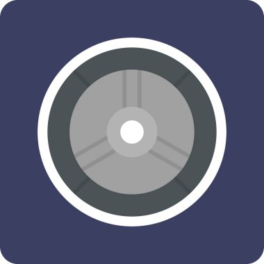 lastik simgesi vektör illüstrasyonu 