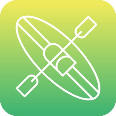 Kano. Web simgesi basit illüstrasyon