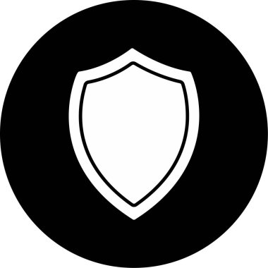 Ağ için koruma kalkanı vektör simgesi 