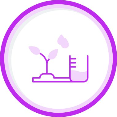 Su Seviyesi Web simgesi vektör çizimi