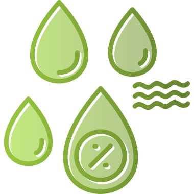 Nem. Web simgesi basit illüstrasyon          