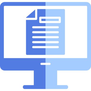 Çevrimiçi Test Ağı simgesi, vektör illüstrasyonu