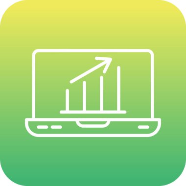 İş çizelgesi. Web simgesi basit illüstrasyon 