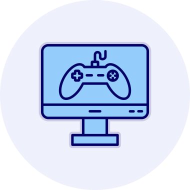 oyun simge vektör çizim 