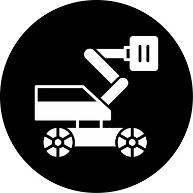 Hava Kaldırma simgesi, vektör illüstrasyonu basit tasarım