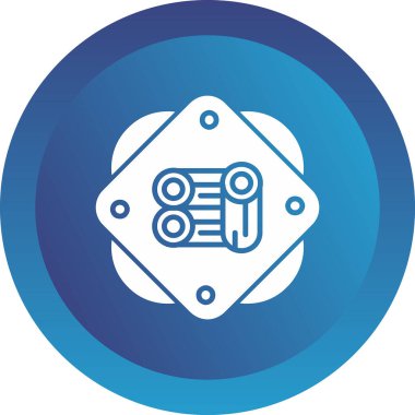 Ahşap günlük kaydı simgesi, vektör illüstrasyonu basit tasarım