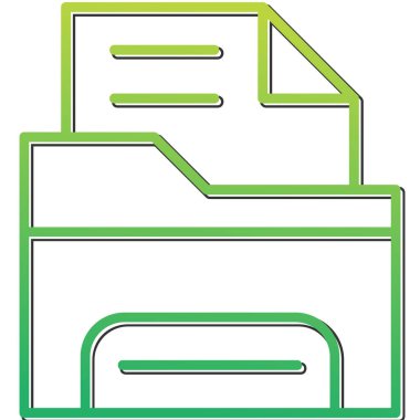 dizin simgesi, vektör illüstrasyonu basit tasarım