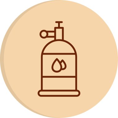 silindir ağ simgesi, vektör illüstrasyonu 