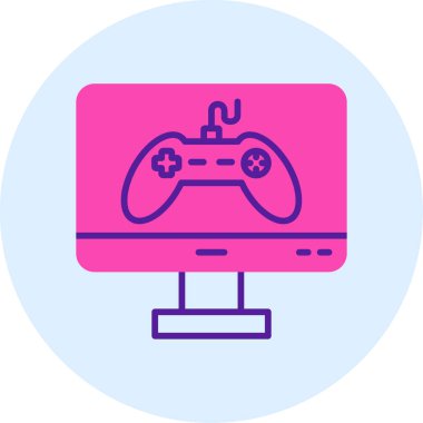 oyun simge vektör çizim 