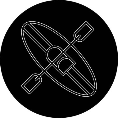 Kano. Web simgesi basit illüstrasyon