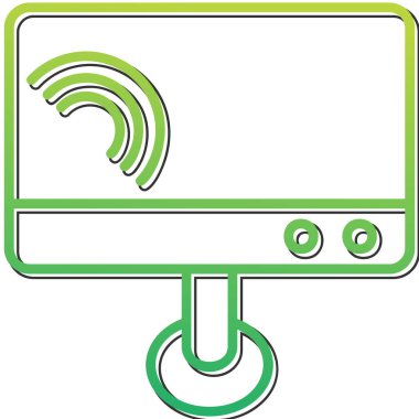 Döküm web simgesi, basit illüstrasyon 