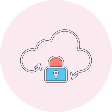 bulut vektörü resimleme tasarımı 