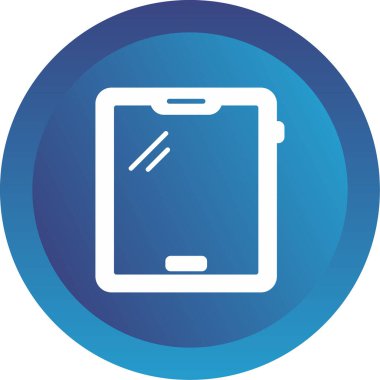 tablet. Web simgesi basit illüstrasyon 