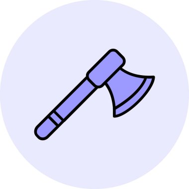 Balta ağ simgesi, vektör illüstrasyonu 