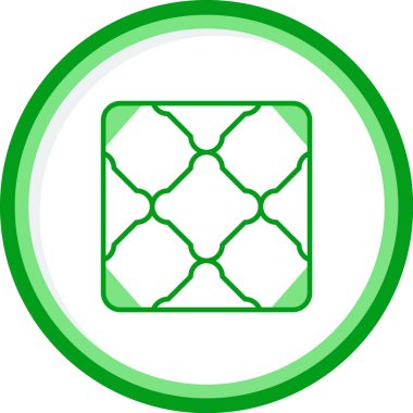 Döşeme. Web simgesi basit illüstrasyon