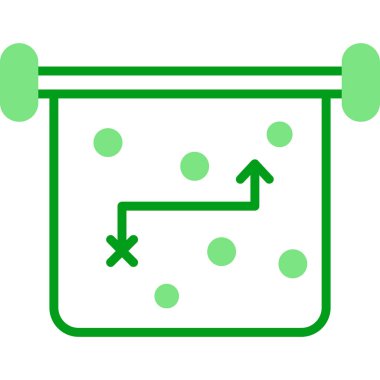 Strateji Simgesi Vektör illüstrasyonu 