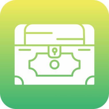 Göğüs simgesi, vektör illüstrasyonu basit tasarım