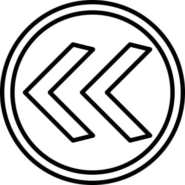 Arrow ağ simgesi, vektör illüstrasyonu