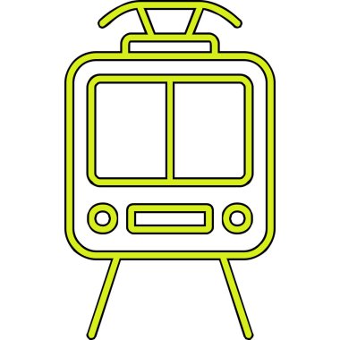 Web simgesi tren, illüstrasyon vektör 