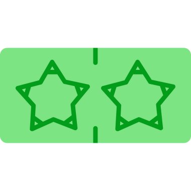 Yıldız Derecelendirme Ağı simgesi, vektör illüstrasyonu