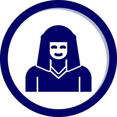 Bedevi web simgesi, vektör illüstrasyonu 