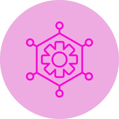 vector illustration of modern Algorithm icon            