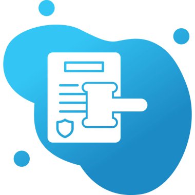 Adalet simgesi vektörünün çekici