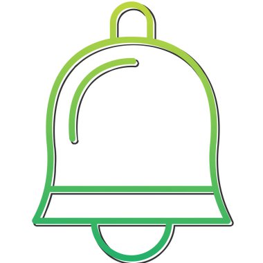 çan web simgesi, vektör çizim 