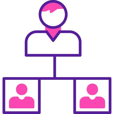 ağ bağlantısı simgesi ana hat biçiminde 