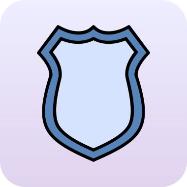 Ağ için koruma kalkanı vektör simgesi 