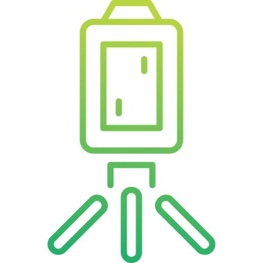 Lazer ağ simgesi, vektör illüstrasyonu