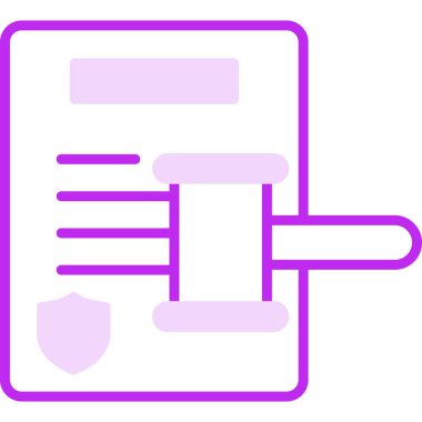 Adalet simgesi vektörünün çekici