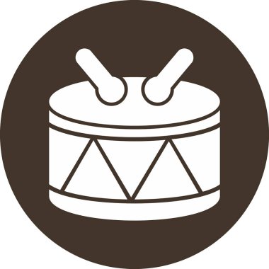 Web simgesi davul, illüstrasyon vektör 