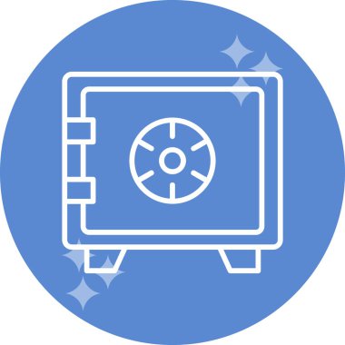 güvenli simge vektör illüstrasyonu 