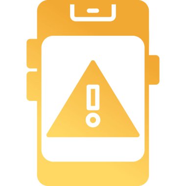 uyarı simgesi vektör illüstrasyonu