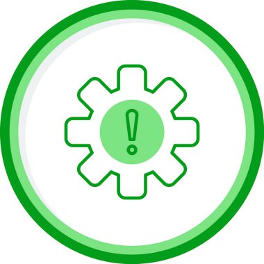 Kriz Yönetimi web simgesi vektör illüstrasyonu