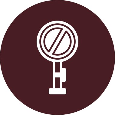 Girdi simgesi vektör illüstrasyonu yok          