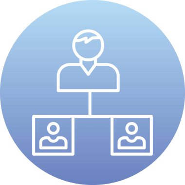 ağ bağlantısı simgesi ana hat biçiminde 