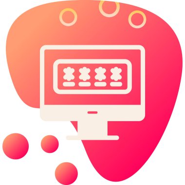 password web icon vector illustration 
