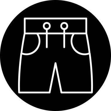 Web simgesi vektör illüstrasyonunu kısaltır