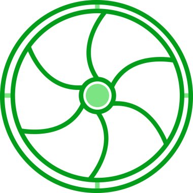 Yükleme simgesinin vektör illüstrasyonu 