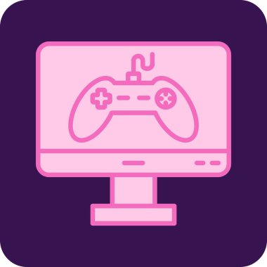 oyun simge vektör çizim 